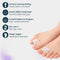 VeryGoods™ Hallux Valgus Teencorrector - Teenspreider Grote teen - 2 Stuks - Teenbeschermer -