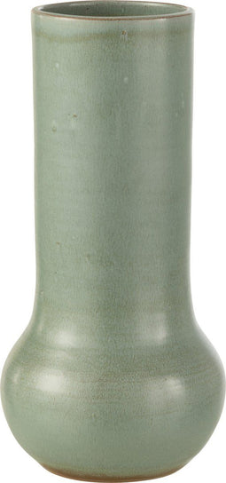 J-Line vaas Organic - keramiek - grijsblauw - 40 cm hoog