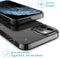 iMoshion Hoesje Geschikt voor iPhone 12 Pro / 12 Hoesje Siliconen - iMoshion Design hoesje - Zwart / Transparant / Splatter Black
