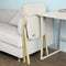 SoBuy FST40-W - Klapstoel - Comfortbal met zacht kussen - Wit
