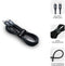 SUBBLIM SUBCAB-C06002 - USB-kabel USB 2.0 - 2 m USB C - Zwart