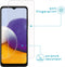 imoshion Screen protector - Geschikt voor Samsung Galaxy A22 (5G) - Screenprotector Gehard Glas