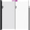 vidaXL - Windscherm - uittrekbaar - 200x300 - cm - wit