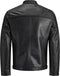 JACK&JONES JJEROCKY JACKET NOOS - Heren Jas - Imitatie leer - Zwart - Maat S