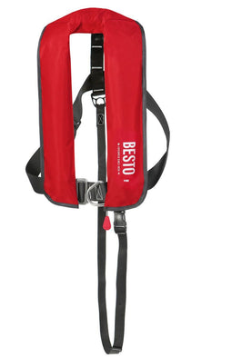 Besto Automatic 165N MH - Reddingsvest - Harnas - Rood