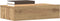 vidaXL - Nachtkastje - 60x35 - cm - bewerkt - hout - artisanaal - eikenkleur