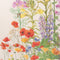 Thea Gouverneur - Borduurpakket met telpatroon - 554A - Voorgesorteerde DMC Garens - Amerikaanse Wilde Bloemen - Aida - 50 cm x 67 cm - DIY Kit