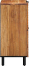 vidaXL - Dressoir - 60x33x75 - cm - Van - Massief - Acaciahout