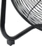 Vloerventilator 3 snelheden 100 W 55 cm zwart