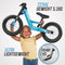 BERG Biky City Blue Loopfiets - Blauw - Met handrem - Lichtgewicht frame van magnesium - 2 tot 5 jaar