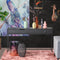 WOOOD Silas Sidetable - Essen - Blacknight - 74x140x40