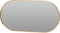 Spiegel - Goud - 50x25cm - Ovaal