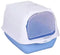 Trixie Primo Top XXL Kattenbak - Overdekt - Actief koolstoffilter - Blauw/Wit 71X56X47 cm