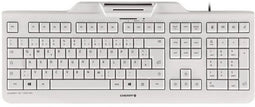 Cherry KC 1000 SC - Toetsenbord met smartcardlezer - Qwerty ES - Wit