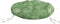 vidaXL - Zitkussen - rond - bladpatroon - Ø - 60x11 - cm - oxford - stof
