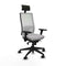Bureaustoel Piqueras y Crespo 3D066N1 Lichtgrijs