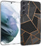 iMoshion Hoesje Geschikt voor Samsung Galaxy S22 Plus Hoesje Siliconen - iMoshion Design hoesje - Zwart / Black Graphic