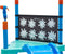 Plum Waterpark Splash Station - Waterpark met glijbaan en 3 wateraccessoires - Blauw/Oranje