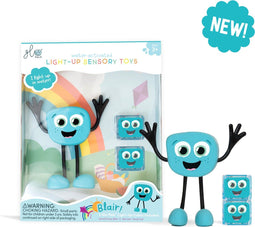 Glo Pals Blair Light up Poppetje - Blauw