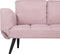 BREKKE - Slaapbank - Roze - Polyester