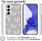 iMoshion Hoesje Geschikt voor Samsung Galaxy S23 Plus Hoesje Siliconen - iMoshion Design hoesje - Grijs / Butterfly
