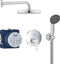 GROHE Get - Doucheset - Inbouwmengkraan 2-jets 210 mm - Chroom