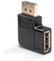 Lindy 41333 - DisplayPort Adapter - 1x DisplayPort bus naar 1x DisplayPort stekker - Zwart