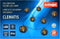 Solar Chain / LED Garland ActiveJet Aje-Clematis.