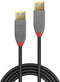 Lindy 36752 - USB-kabel USB 3.2 Gen1 - 2.00 m - Zwart