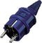 MENNEKES 10838 Stekker met randaarde Kunststof 230 V Blauw IP44