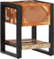vidaXL - Nachtkastje - 35x34x45 - cm - massief - gerecycled - hout - meerkleurig