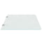 vidaXL - Urinoirschot - 90x40 - cm - gehard - glas