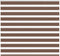 vidaXL - Zebra - rolgordijn - 160x150 - cm - stofbreedte - 155,9cm - polyester - bruin