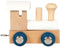 Small Foot - Houten Lettertrein Polar - Locomotief Wit