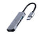 Gembird 4-port USB hub - 1 x USB 3.2 (Gen1 5Gb/s) + 3 x USB 2.0 - Zilverachtig