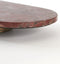 Light&living Schaal op voet 36x17x4,5 cm BELO rood agaat+antiek brons