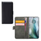 Mobilize Telefoonhoesje geschikt voor Motorola Moto E14 Hoesje | Mobilize Classic Gelly Wallet Bookcase Portemonnee | Pasjeshouder voor 2 Pasjes | Telefoonhoesje voor Pinpas / OV Kaart / Rijbewijs - Zwart