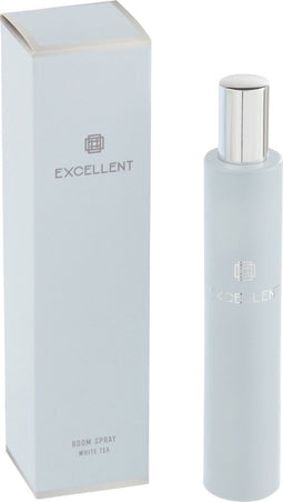 J-Line huisparfum Excellent – White Tea - glas – lichtblauw