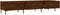 vidaXL - Tv-meubel - 150x36x30 - cm - bewerkt - hout - bruin - eikenkleur