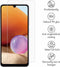 Selencia Galaxy A32 (4G) - Gehard Glas Screenprotector - 9H krasbestendig