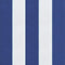 vidaXL - Tuinbankkussen - gestreept - 110x50x7 - cm - stof - wit - en - blauw