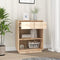 vidaXL - Wandkast - 60x34x75 - cm - massief - grenenhout