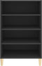 vidaXL - Dressoir - 57x35x90 - cm - bewerkt - hout - grijs