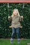 Small Foot - Houten Trapezeschommel met Gymnastiekringen Black Line