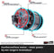 Einhell Accu Wandschuurmachine TP-DWS 18/225 Li BL Solo - Power X-Change - 18 V/Li-ion - Ø225 mm - Incl. 6x schuurschijf en 1x schuurgaas
