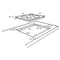 Inventum IKI7735MAT - Inductie kookplaat - 4 pits - Mat zwart