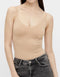 PIECES PCPLAIN UNDERWEAR TOP NOOS - Dames Onderhemd - Spaghetti bandjes - Zwart