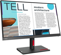 Lenovo ThinkVision S25e-30 - Monitor 24,5" - Full HD 1920x1080 - Grijs