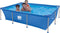 Wehncke Stalen Frame Zwembad 258x179x66 cm Blauw