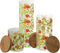 J-Line voorraadpot Bloemen - glas - mix - large
